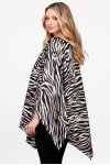 Bluza romb din satin zebra