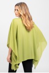 Bluza din voal peliculizat verde lime