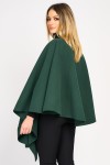 Poncho cu fundă, verde