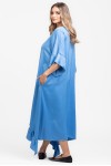 Rochie din satin baby blue 